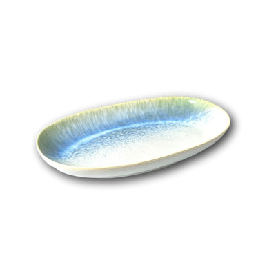 Carmel Sky Stoneware Tray