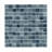 Hand Painted 12" x 12" Glass Grid Mosaic Tile-80638390