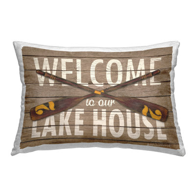 Striped Outdoor Throw Pillow