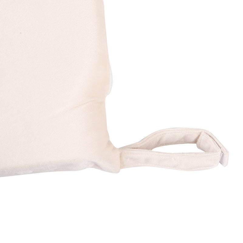 Coussin de siège / dossier d'extérieur 5 pièces Melra Hokku Designs, Beige