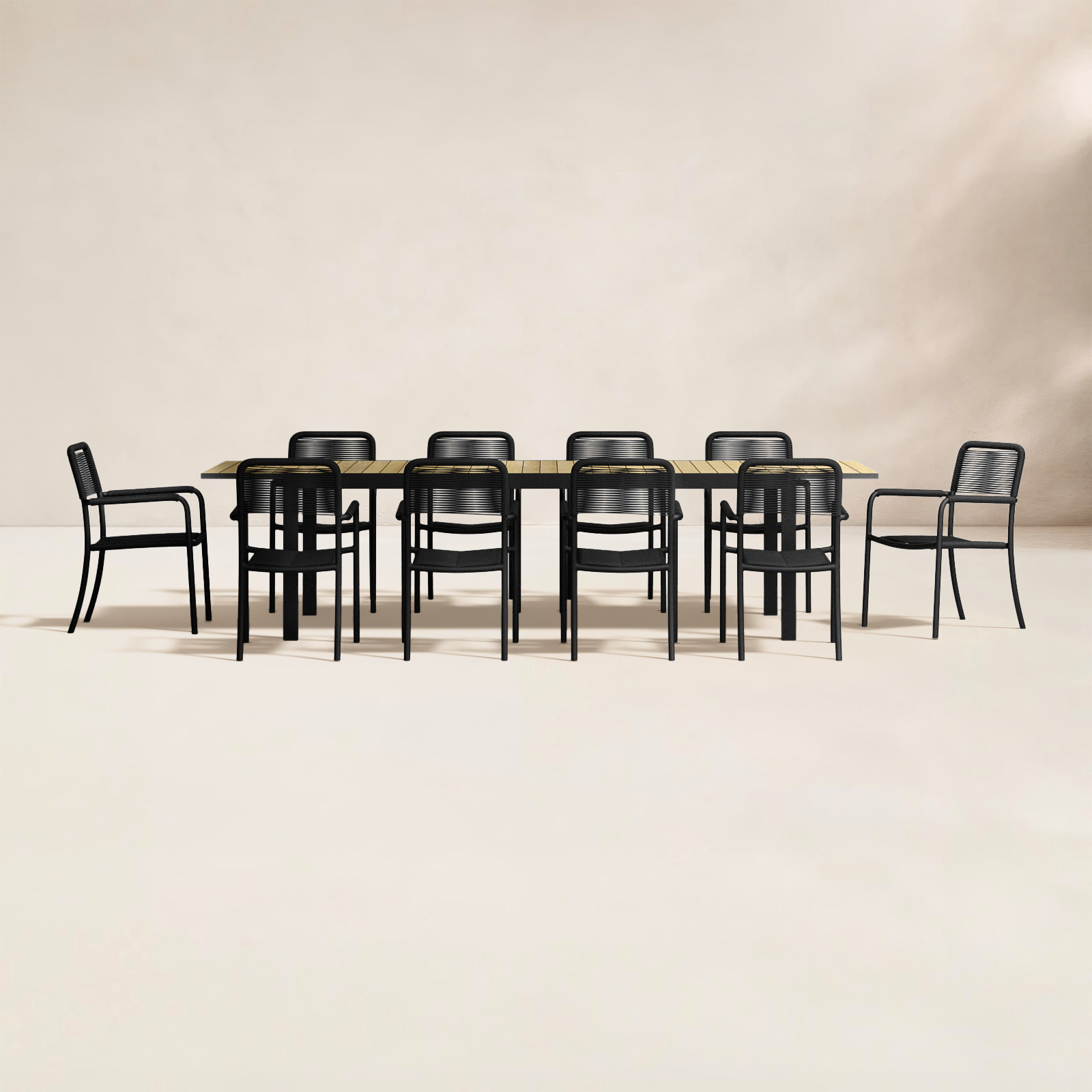 Cenka 118" Patio Dining Set