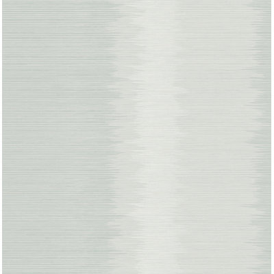 Seabrook Designs Metallic Amani Natural Stripe Unpasted Wallpaper