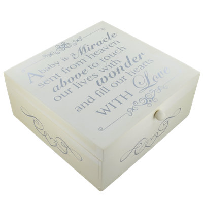 Abi Handmade Solid Wood Memory Box