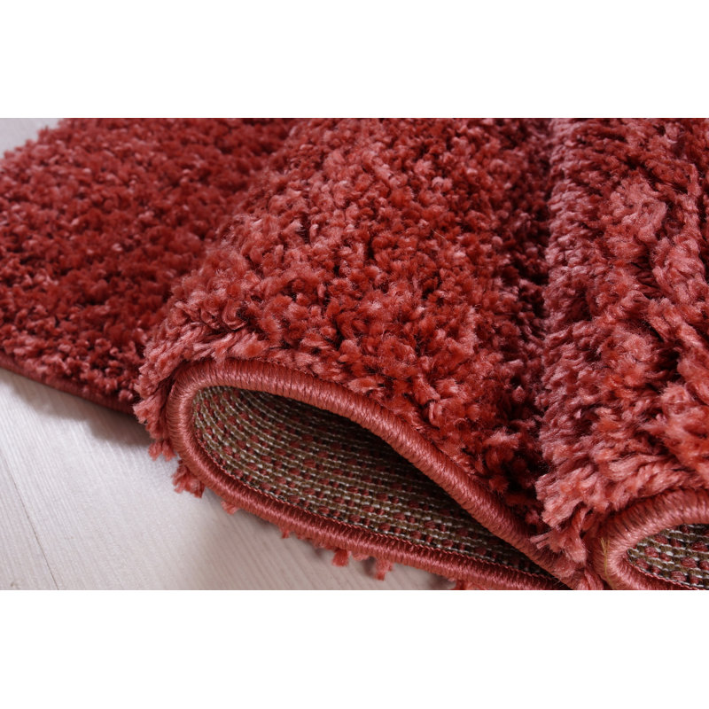 Rouge Tapis décoratif, Tapis de couloir 2 pi 7 po x 4 pi 11 po