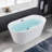 54'' x 30'' Freestanding Soaking Acrylic Bathtub-59745428