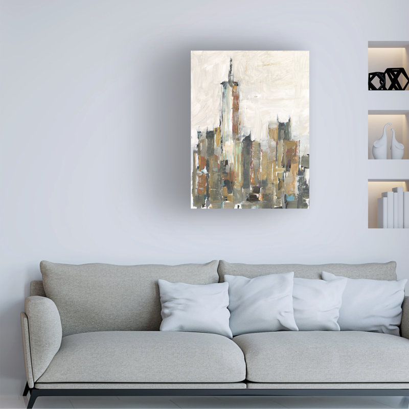 Bolognaise «Urban Daylight I» sur toile, H 19 po x l 14 po