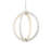 Arietta White Orb Chandelier