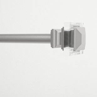 Illinois Single Curtain Rod