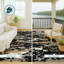 Tapis abstrait lavable à la machine intérieur / extérieur ACN2595-61074056-61074059