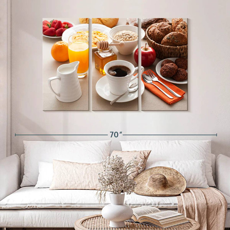'Satisfying Breakfast, 32" H x 50" W