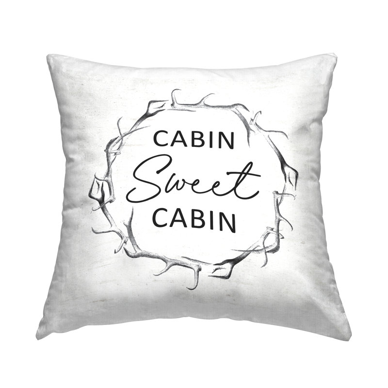 Polyester/Polyester Blend Throw Square Pillow Cover & Insert