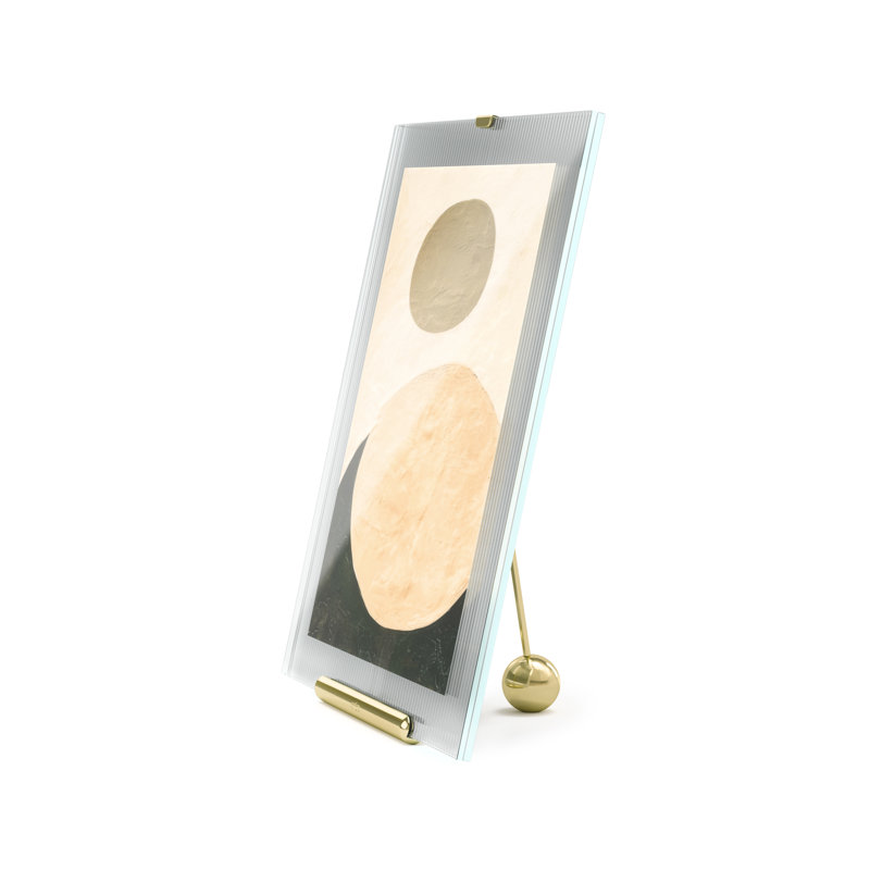 FLUTE PICTURE FRAME 8X10, Brass