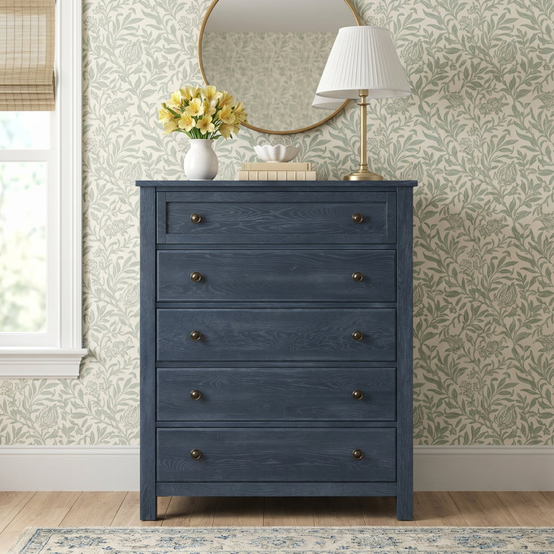 Lewin 5-Drawer Chest, Driftwood Gray