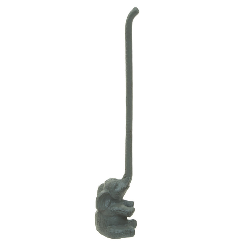 Eliann Free Standing Toilet Paper Holder, Gray