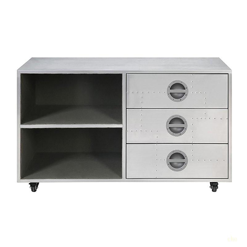 Armoire en aluminium à 3 tiroirs