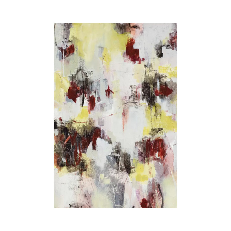 Renouvellement par Ulyana Stebelska - peinture sur toile tendue, H 12 po x l 8 po x P 0,75 po