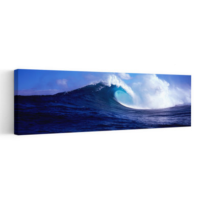 Waves Splashing In The Sea, Maui, Hawaii, Usa Contemporary Wall Art