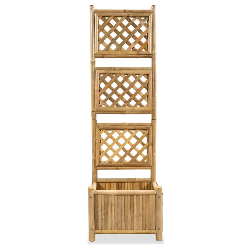 Rousseau Wood Planter Box, 135 cm H x 40 cm W x 30 cm D
