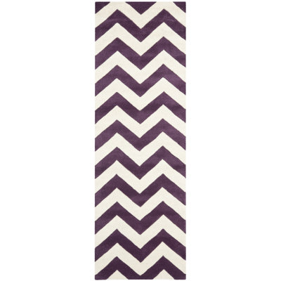 Teresita Chatham Hand Tufted Wool Chevron Rug