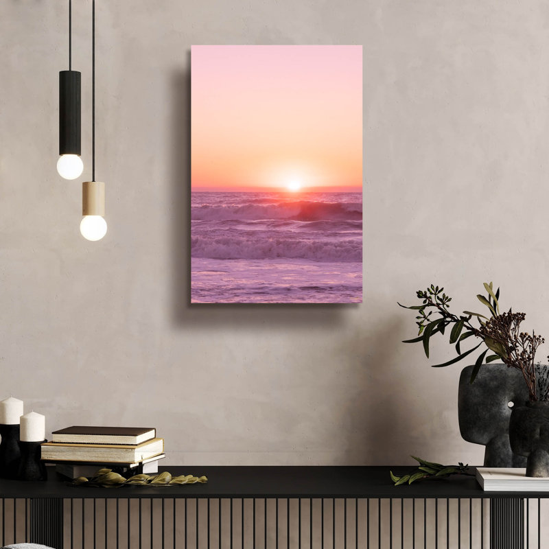  «Perfect Sunsetter» par Life BeautifuLEE, art mural en verre acrylique, 16 po x 24 po, H 24 po x l 16 po
