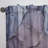 Grey And Purple Marble Ink Clouds - Abstract Curtain - Velvet Room darkening - 1 panel-73242697