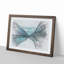 Lake Louise in Canada in Abstract - Picture Frame Graphic Art Print-55777875-55777880