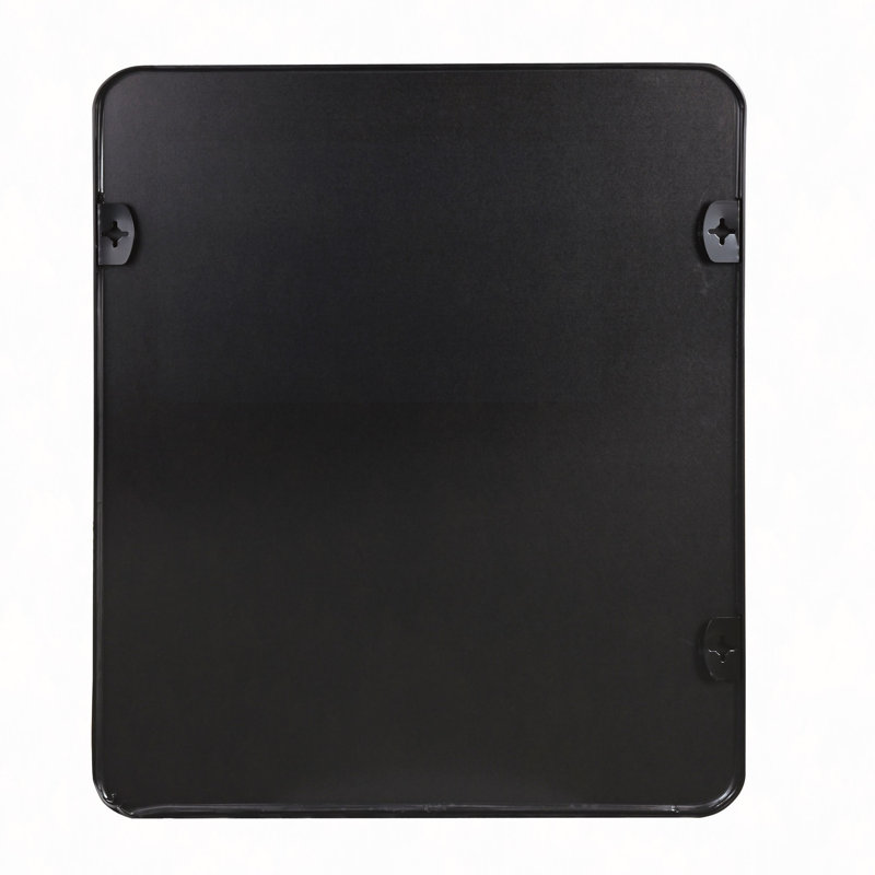 Miroir mural de salle de bain 30 "x 36", Noir