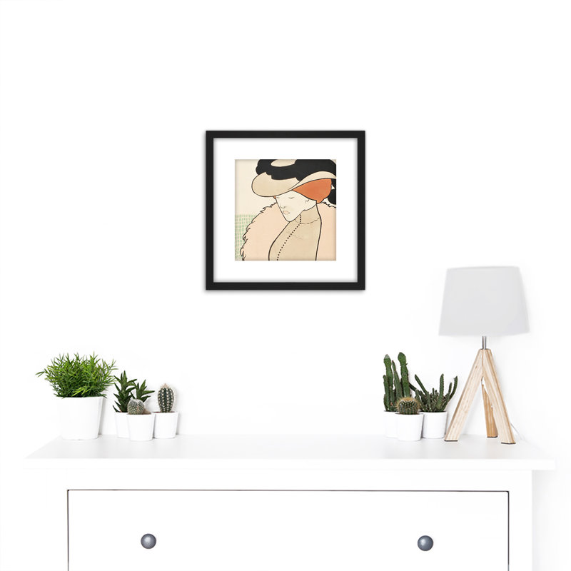 Salon Des Cent 40th Exhibition Advert by Evenepoel - Single Picture Frame Painting