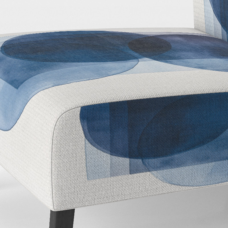 Fauteuil de chambre Abstract Shapes, Pantoufle sans accoudoirs