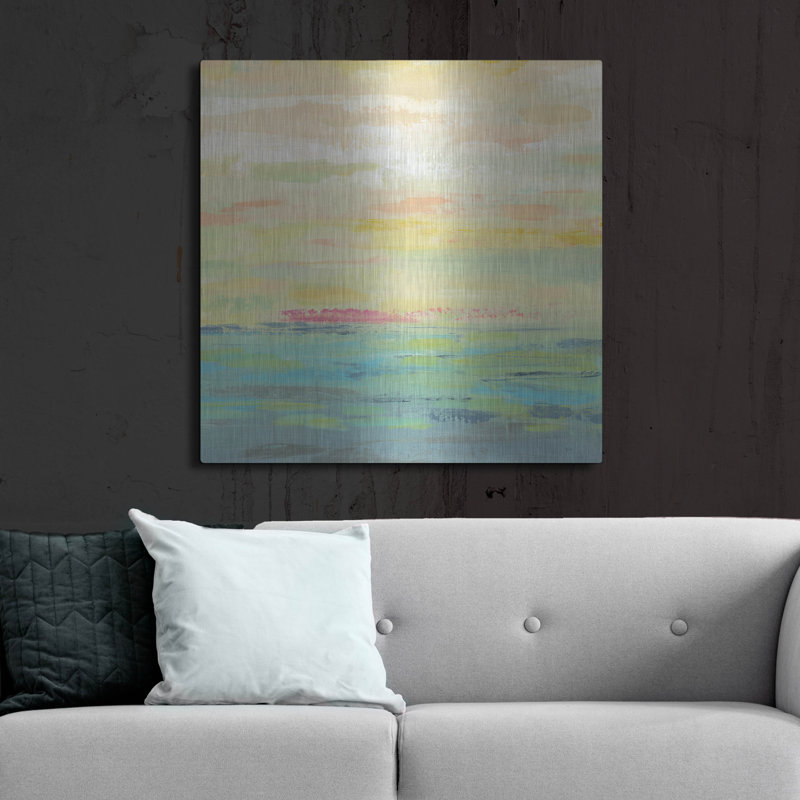 «Pink Clouds I» par Silvia Vassileva, H 36 po x l 36 po