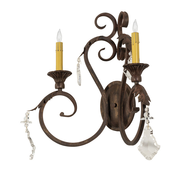 Josephine 2 - Light Candle Wall Light