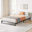 Structure de lit plateforme en métal, aucun sommier requis-1004089449-997285115