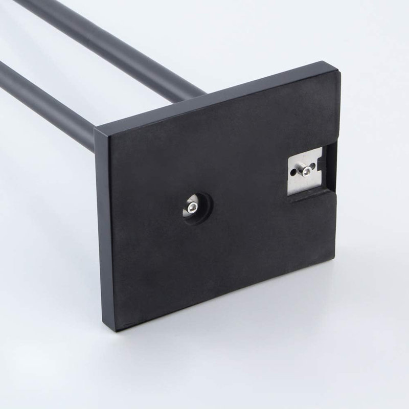 Porte-papier hygiénique autoportant moderne avec rangement de réserve, porte-papier hygiénique en acier inoxydable Sus304 durable, conception peu encombrante pour la maison ou le bureau