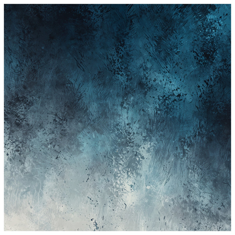 Blue Grunge Texture Duvet Covers, King