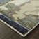 Tapis bleu / gris Knox