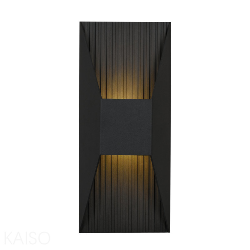 Applique murale à DEL 12 pouces, H 12 po x l 5,13 po x P 3,25 po