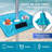Beach Umbrella With Sand Anchor & Table Tray Portable Heavy Duty Beach Umbrellas  Sun Outdoor Umbrella Protection  Carry Bag For Beach  Patio Pool And Garden-1711634687