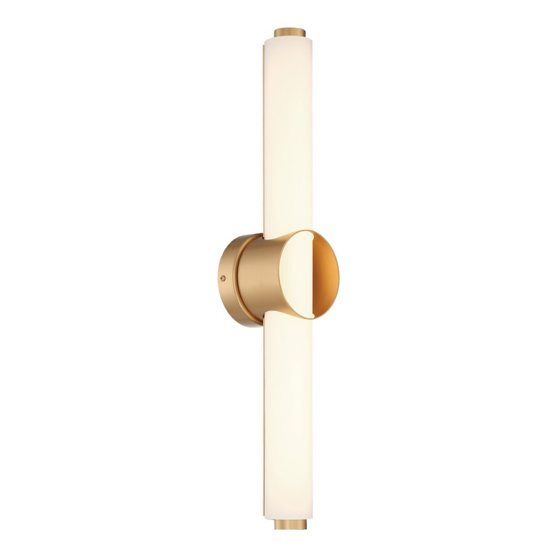 Dimmable LED Bath Bar, Gold