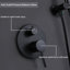 Robinet de douche avec valve brute-70491256