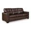 Canapé en cuir Roundhill Furniture Holmes-123465474