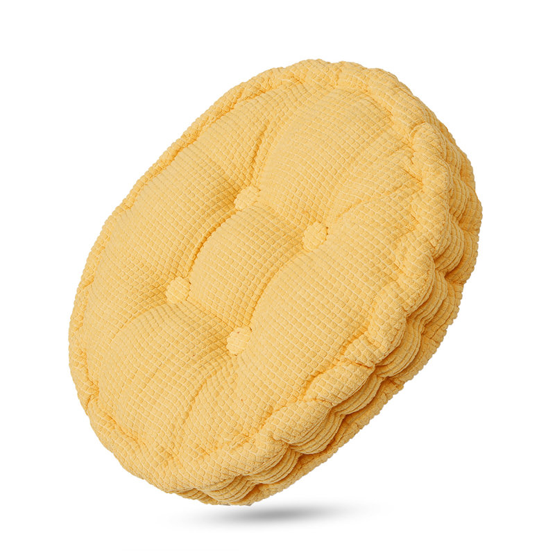 Coussin de siège d'extérieur, Jaune