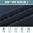 Curtains for Bedroom/Living Room 2 Panels Set - Thermal Insulated Room Darkening Grommet Top Curtains-735006352-735006361