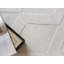 Brunello Modern Handmade Silky Nylon White Area Rug-669387743