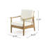 Élégance simple, chaise d'appoint simple