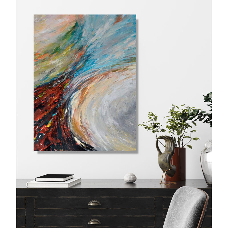 Undercurrent - Artist Enhanced Canvas Print, Unframed, 24" H x 20" W x 1" D