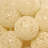 Solar Powered String Lights with 20 Soft White Cotton Globes