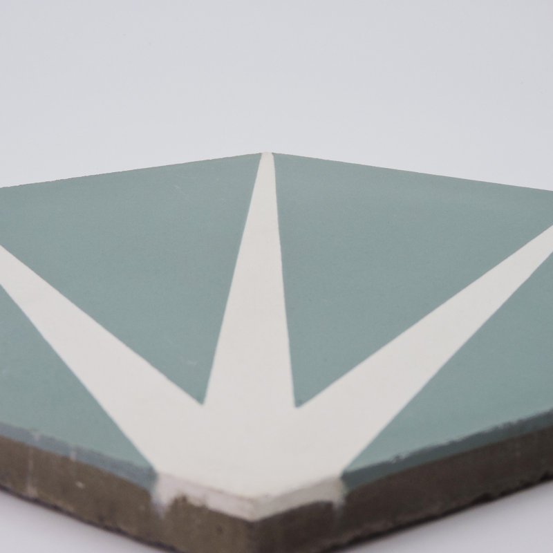 Menara 8" x 9" Cement Wall & Floor Tile