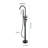 Floor Mounted Tub Faucet High Flow Freestanding Tub Filler Faucet With Handheld Shower Head And Swivel Spout-118580273