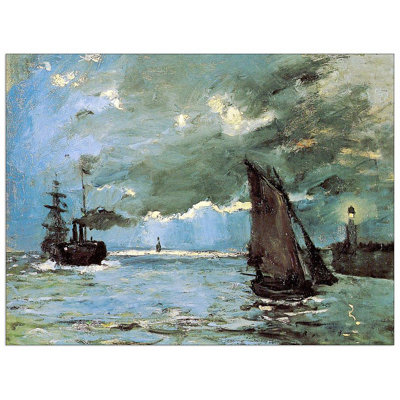 Claude Monet - Wrapped Canvas Painting