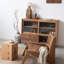 Support de rangement mural en verre
